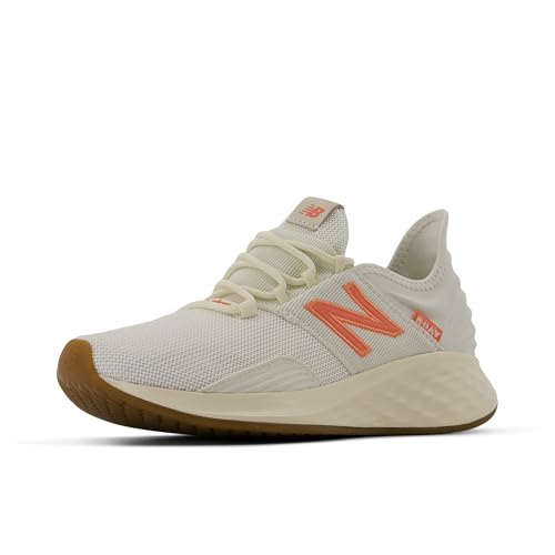 New Balance New Balance Women's Fresh Foam Roav V1 Running Shoe, Sea Salt/Flare/Permafrost, 8.5 M