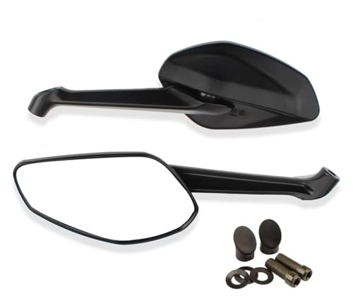 Espejos laterales de motocicleta en aluminio mecanizado para Ducati Monster 1200S y Diavel