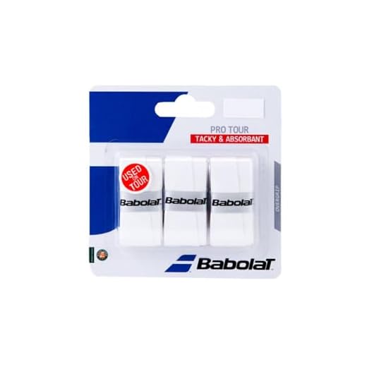 Overgrip Pro Tour X3 Babolat Unissex Branco