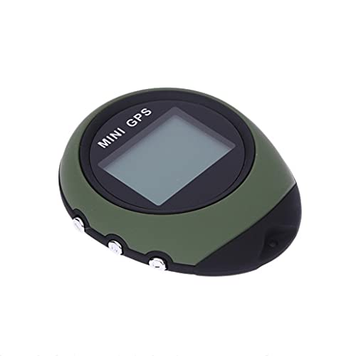 ROUZIHU Mini GPS Tracker Localizador Buscador Receptor De Navegación Portátil Recargable con Brújula Electrónica para Viajes Al Aire Libre