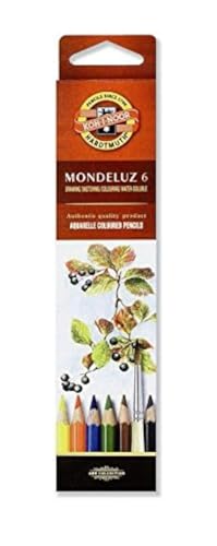 OfficeCentre KOH-I-Noor Mondeluz Fruit Aquarell Coloured Pencils (Set of 6)