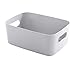 FHKBB Minimalistisches Design Desktop Kunststoff Kleinigkeiten Aufbewahrungsbox Badezimmer Kosmetikkorb