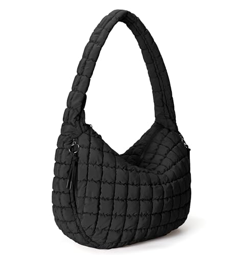 Bolso Tote acolchado grande para mujer miniatura 1