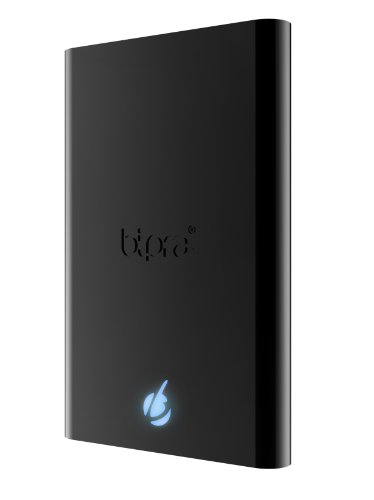 BIPRA S3 2.5 inch USB 3.0 Mac Edition Portable External Hard Drive - Black (250GB)