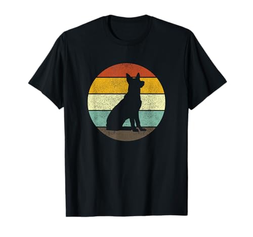 Retro Vintage German Shepherd Dog Hund Shirt Gift T-Shirt