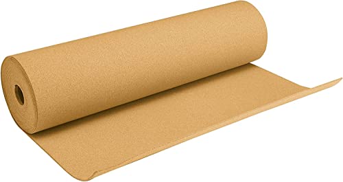 Rouleau de liège 6mm (1x5m) idéal pour isolation phonique murale et sous-couche parquet