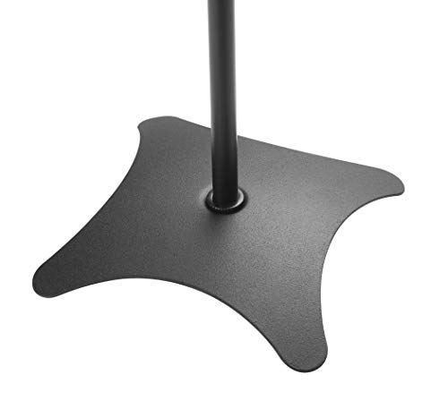 Black Universal Surround Sound Speaker Stands fit Sony, Samsung, LG, Panasonic Systems