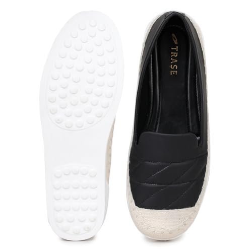 Image of TRASE Women Comfortable Loafers | Stylish Soft Slip-On Casual Flat Bellies Shoes for Women | Lightweight Footwear for Girls