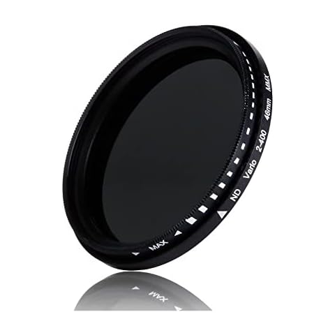 Filtro de densidad neutra variable ND2-400 62mm para Tamron 18-270mm Cover