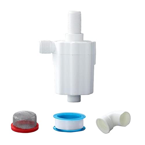 IEUDNS Flutuador de água Automático Durável Rosca Masculina Controle de Níveis de Líquido para Pisci