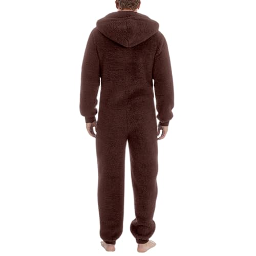 Pijama de invierno para hombre termico con cremallera para no pasar frio en casa 2
