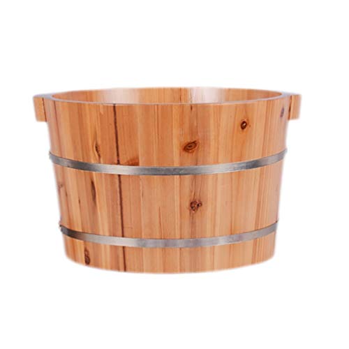 Cubeta de Madera para Baño de Pies Spa y Pedicura