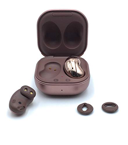 Samsung Galaxy Buds Live, Kabellose Bluetooth-Kopfh&ouml;rer mit Noise Cancelling (ANC), ausdauernder Akku, Sound by AKG, komfortable Passform, Mystic bronze
