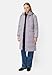 camel active Damen Steppmantel mit verstellbarem Saum und fester Kapuze Lila, womenswear-46