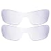 IMYTPFT 2 Compatible/Replacement for Lenses oakleys Turbine Rotor Transparent Polarized