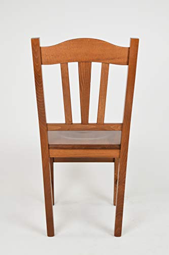 Miniatura 6 de Tommychairs - Set 4 Sillas Silvana Para Cocina Y Comedor, Estructura En Madera De Haya Color Nuez Claro Y Asiento En Madera