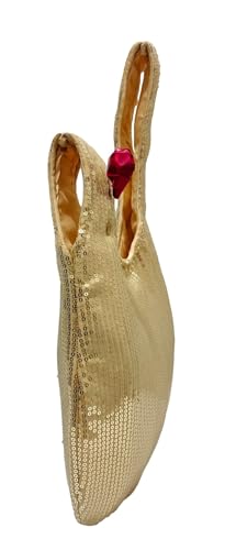 Image of Signature Potli Bag for Women - Sequin Knot Detail | Wedding & Cocktail Festive Statement Ethnic Handbag