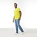 Gildan mens Heavy Cotton T-shirt, Style G5000, Multipack T Shirt, Safety Green (3-pack), Large US