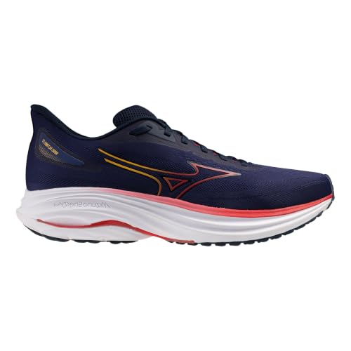 Mizuno Wave Ultima 17 Scarpa da Corsa Uomo (Beacon Blue/Tomato Puree/Artisan's Gold, Sistema Taglie Calzature EU, Adulto, Uomo, Numero, Media, 42)