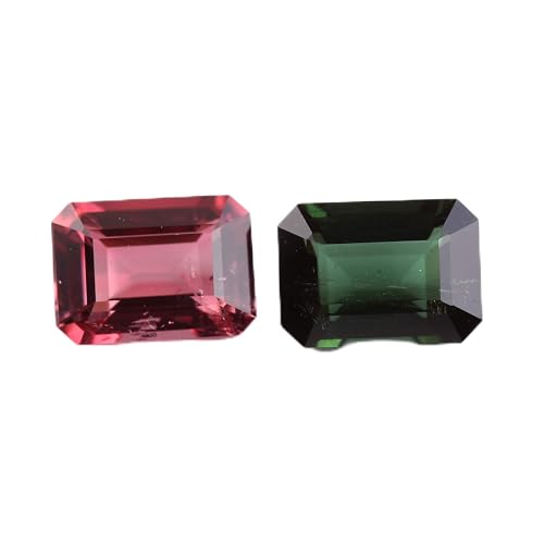Tourmaline africaine taille émeraude de qualité supérieure pour haute joaillerie