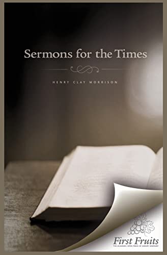 Sermons for the Times 0984738649 Book Cover