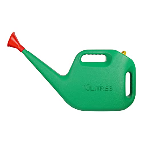 Klassic KL-WC-10L Plastic Green Watering Can, Watering Plant with...