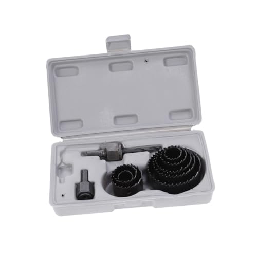 WOONEKY Stable Easy to Use 11-in-1 Hole Saws Drill Bits Set for Woodworking for Plank Plywood PVC