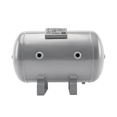 Depósito industrial de compresor de aire de alta presión con accesorios, portador de gas duradero para varias aplicaciones