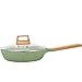 SLCHJXS Saucepan Kitchen Steak Frying Pan Non Stick Saucepan Induction Cooker Frying Pan Fried Egg Wok Kitchen Panelas Cookware (Color : 26cm) (24cm Style1)