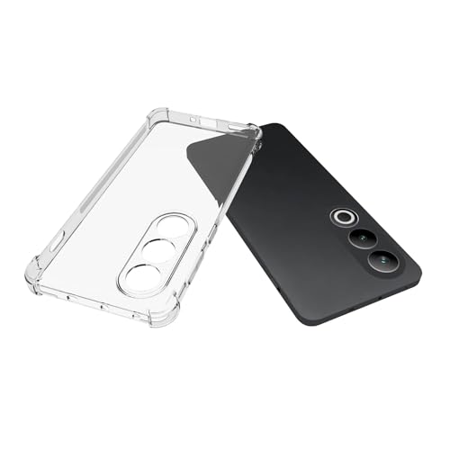 Image of Back Cover Silicone Flexible Bumper Transparent Cover for OnePlus Nord CE 4 -Transparent
