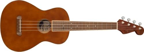 Fender Avalon Ukelele Tenor de Madera para Adultos & Niños, Natur...