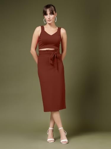Image of OOMPH! Stretchable Sleeveless Crop Top