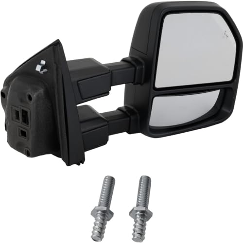 DUST GLOW Mirrors Passenger Right Side Heated Fits Ford