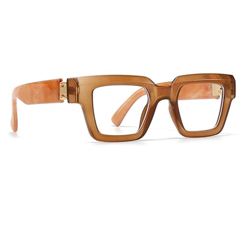 Image of Style Reading Glasses for Women Men, Fashion Square Blue Light Blocking Readers L05