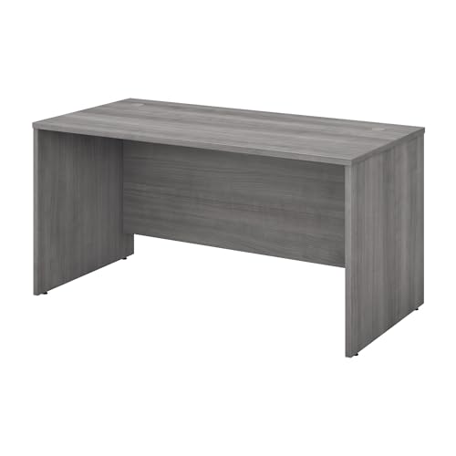 Bush Business Furniture Studio C 60W x 30D Office Desk in Platinum Gray, Computer Table for Home or Professional Workspace