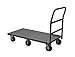 Durham EPT6W30486PU95 Platform Truck, 6 Polyurethane, 6 Wheel, Gray