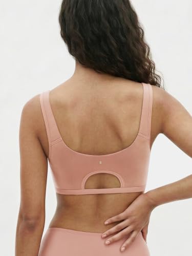 Image of Enamor Bamboo Cotton IB06, Women's Pop-on Bra - 3X Softer, 4X More Absorbent & Antimicrobial, Non-Padded, Wirefree, High Coverage