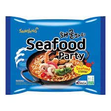 Samyang Hot Chicken Ramen Seafood Flavoured Noodles| 140gm - Pack of 1 | Imported