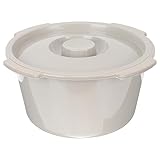 Crachoir pour personnes âgées : avec couvercle qui peut bloquer l'odeur d'urine et les excréments , les vomissures, le pot de