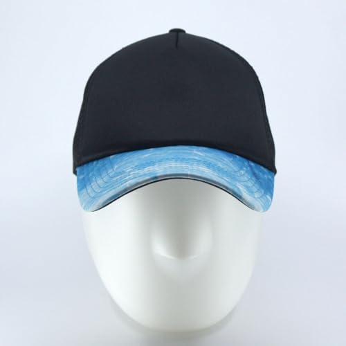Image of The Vintage Year High Crown Foam Mesh Camouflage Trucker Hat Baseball Cap
