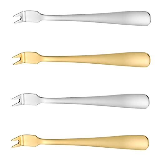 Holibanna Tenedor De Carne De Acero Inoxidable Tenedores Para Barbacoa y Carne Utensilios De Cocina Para Servir Comida Eventos De Barbacoa Colores Surtidos
