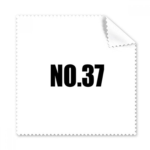 Chiffon de nettoyage tissu No.37 numéro chanceux pour écran de téléphone et lunettes 5pcs