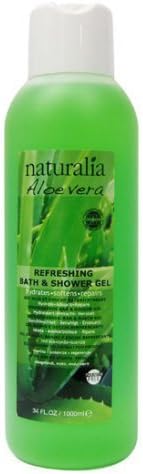 NATURALIA® Bath and Shower Gel. Jumbo FAMILYPACK - paraben Free. 1000 ml
