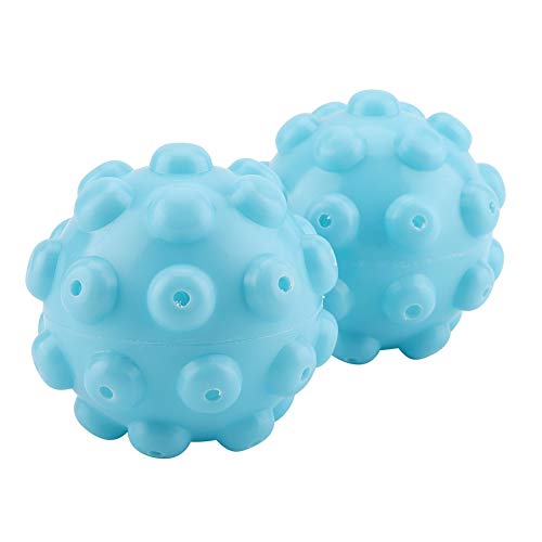 Garosa Droger Ballen Natuurlijke Wasverzachter Vermindert Kleding Rimpels Blauw PVC Trommelballen Kleding… - Image 8