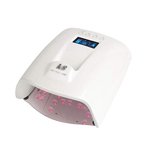 Lampe à polymériser rechargeable avec lumière rouge pour vernis et gel de manucure sans fil