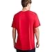 Champion Men's Classic Jersey Script T-shirt, scarlet, Small