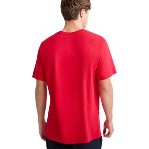 Champion Men's Graphic Short Sleeve T-Shirt, Standard Fit, Classic Script Logo, Midweight 100% Cotton, Available in Regular and Big & Tall, Scarlet, X-Large by Champion - Image 2
