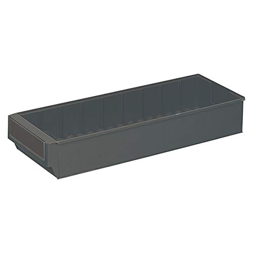 Alutec 66032 Aufbewahrungsbox (LxBxH) 500 x 183 x 81 mm, Dunkelgrau, Metallgrau