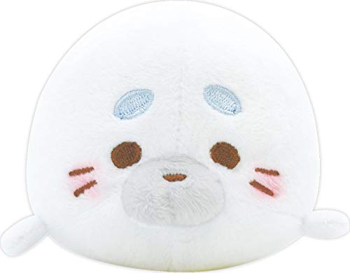 山二(Yamani) デザイン小物 アザラシ H7.5×W8×D13cm からふるふれんず ぬいぐるみS 9504
