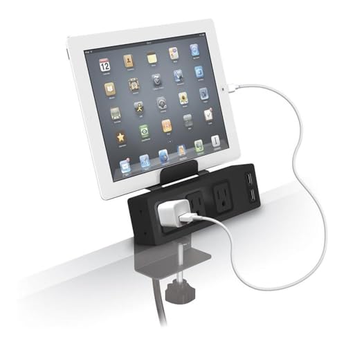 Balt Table Clamp Mount Power Outlet & USB Charger (66675)